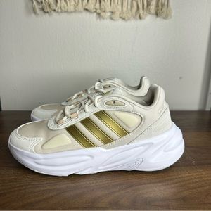 NEW Adidas Gold Ozelle Running Shoes Sz 6 Womens